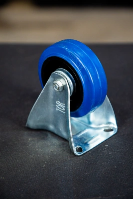 Колесо неповоротное резина FRCL 42 100 мм (N) по ценам производителя в Екатеринбурге с доставкой по всей России