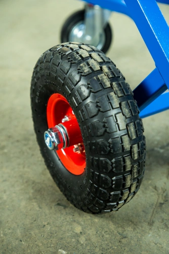 Тележка для газовых баллонов TOR ГБ-2, 2 баллона (250 пневмо колеса + 160 поворотное) по ценам производителя в Екатеринбурге с доставкой по всей России