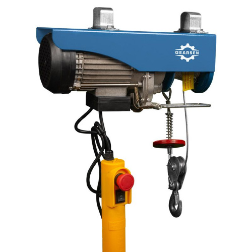 Таль электрическая мини стационарная GEARSEN PA 220В, 500/1000кг, 20/10м по ценам производителя в Екатеринбурге с доставкой по всей России