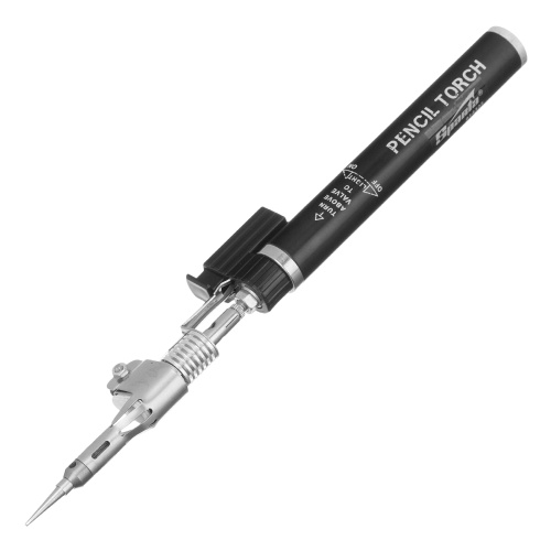 Горелка газовая, тип "Карандаш" c пьезоподжигом + 4 насадки для пайки, 200 мм Sparta по ценам производителя в Екатеринбурге с доставкой по всей России