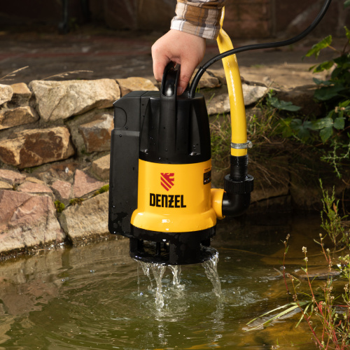 Дренажный насос DP800A, 800 Вт, подъем 5 м, 13000 л/ч Denzel по ценам производителя в Екатеринбурге с доставкой по всей России