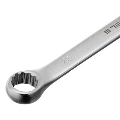 Ключ комбинированный, 12 мм, CrV, матовый хром Stels по ценам производителя в Екатеринбурге с доставкой по всей России