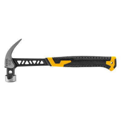 Молоток-гвоздодер 450 г, цельнокованый,боек с магнитом, двухкомп. обрезин. рук-ка Denzel по ценам производителя в Екатеринбурге с доставкой по всей России