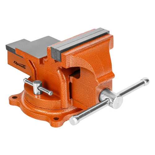 Тиски слесарные, 100 мм, поворотные, с наковальней Sparta по ценам производителя в Екатеринбурге с доставкой по всей России