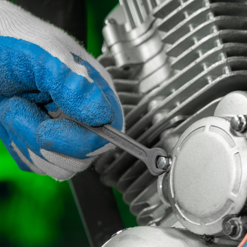 Набор ключей рожковых, 6 - 24 мм, 8 шт., CrV, фосфатированные Сибртех по ценам производителя в Екатеринбурге с доставкой по всей России