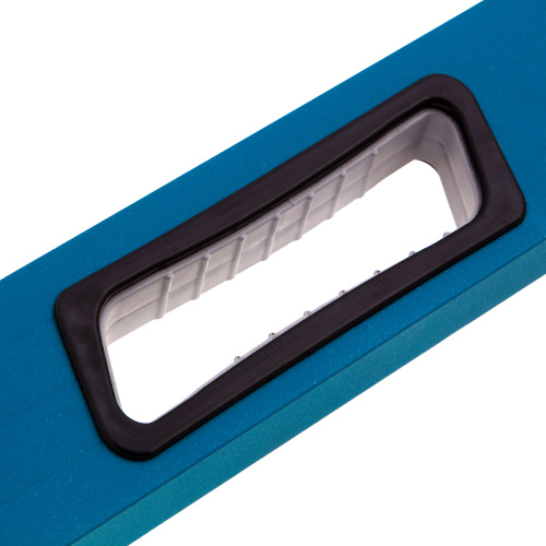 Уровень алюминиевый, 1000 мм, усиленный с ударопрочными заглушками, рукоятки, 3 глазка Gross по ценам производителя в Екатеринбурге с доставкой по всей России