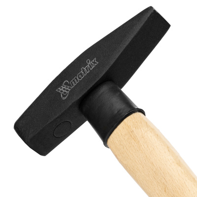 Молоток слесарный, 300 г, квадратный боек, деревянная рукоятка Matrix по ценам производителя в Екатеринбурге с доставкой по всей России