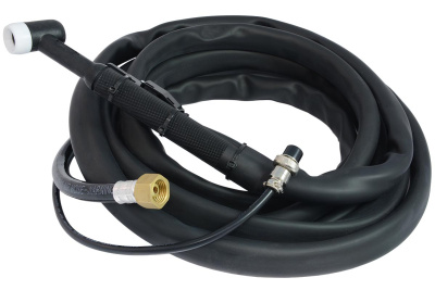 Горелка сварочная TIG  с газовым охлаждением WP-17 (2-pin, 4м) / Torch for TIG welding по ценам производителя в Екатеринбурге с доставкой по всей России