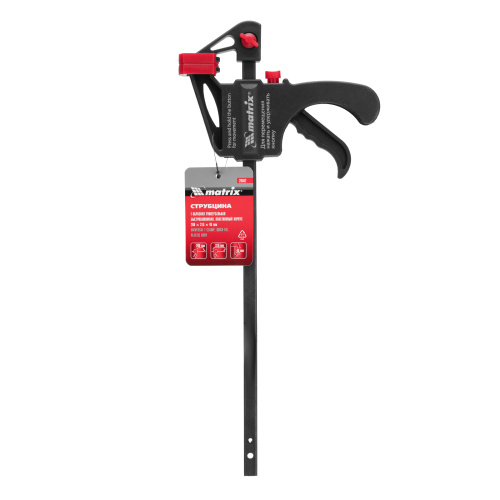Струбцина универсальная F-образная, 200 х 315 х 45 мм, пластмассовый корпус Matrix по ценам производителя в Екатеринбурге с доставкой по всей России