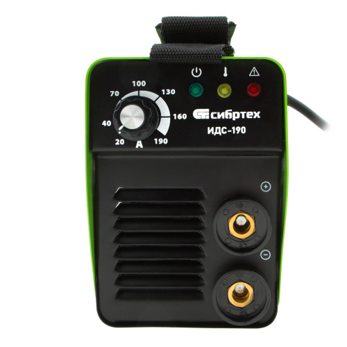 Аппарат инверторный дуговой сварки ИДС-190, 190 А, ПВ 80%, диаметр электрода 1.6-4 мм Сибртех по ценам производителя в Екатеринбурге с доставкой по всей России
