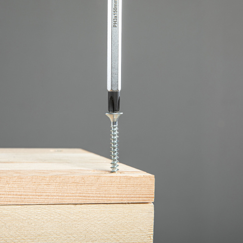 Отвертка PH3 x 150 мм, S2, трехкомпонентная ручка Gross по ценам производителя в Екатеринбурге с доставкой по всей России