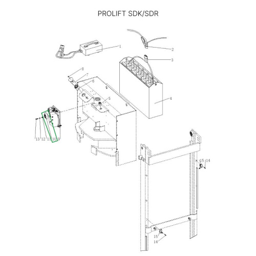 Контроллер Сurtis для SDR/SDK (li-ion) 1.6-2 т по ценам производителя в Екатеринбурге с доставкой по всей России