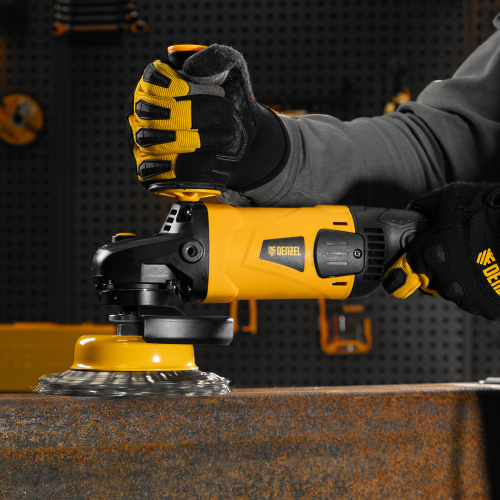 Машина шлифовальная угловая AG150-1500, 1500 Вт, 150 мм, 8500 об/мин Denzel по ценам производителя в Екатеринбурге с доставкой по всей России