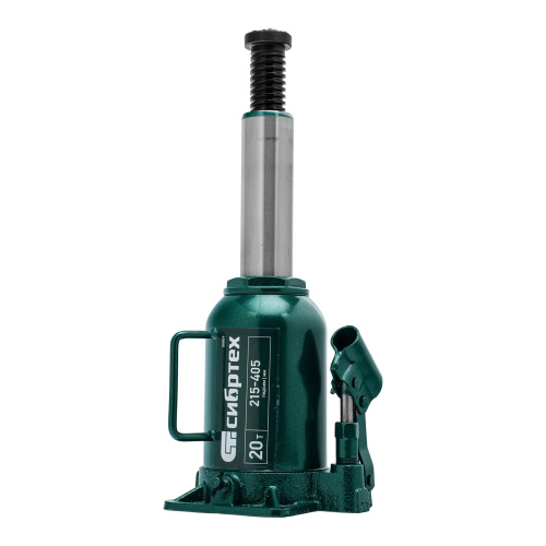 Домкрат гидравлический бутылочный, 20 т, 215-405 мм Сибртех по ценам производителя в Екатеринбурге с доставкой по всей России