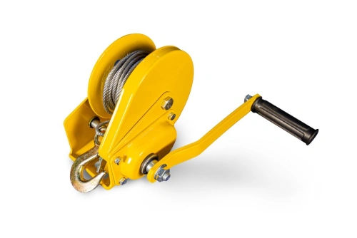 Лебедка ручная барабанная  с тросом  810кг  20м стальной корпус TOR BHW по ценам производителя в Екатеринбурге с доставкой по всей России