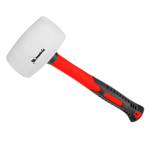 Киянка резиновая, 450 г, белая резина, фибергласовая рукоятка Matrix по ценам производителя в Екатеринбурге с доставкой по всей России