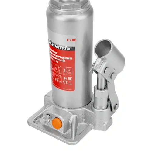 Домкрат гидравлический бутылочный, 4 т, h подъема 194-372 мм Matrix по ценам производителя в Екатеринбурге с доставкой по всей России