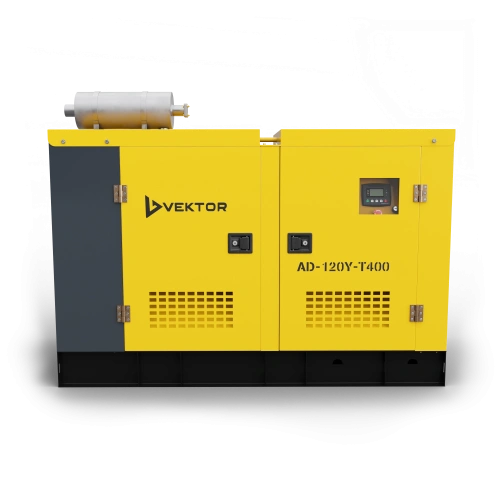 Дизельный генератор Vektor AD-120Y-T400 в шумозащитном кожухе купить в Москве с доставкой по всей России | ProtosMarket.ru