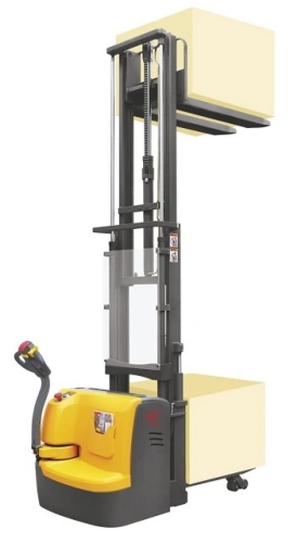 Штабелер самоходный 1,5 т 2,5 м XILIN CDDR15S двухуровневый (сопровождаемый) 24/240 В/Ач по ценам производителя в Екатеринбурге с доставкой по всей России