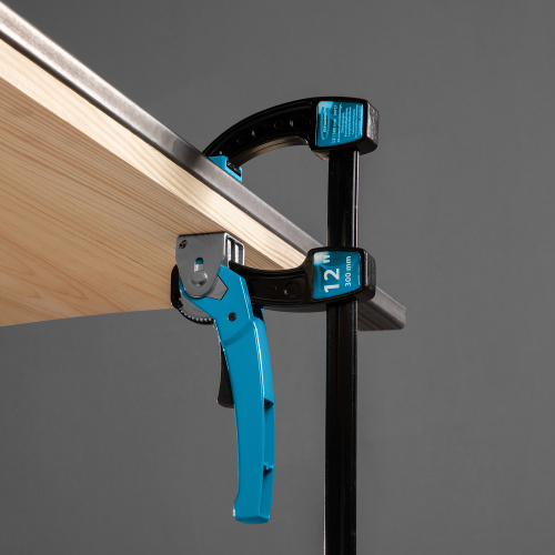 Струбцина реечная быстрозажимная 12, металлический корпус, рычажный храповой механизм, 300 мм Gross по ценам производителя в Екатеринбурге с доставкой по всей России