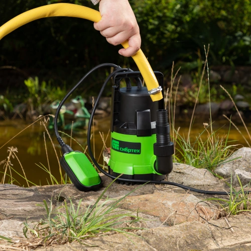 Дренажный насос для чистой воды СДН300-5, 300 Вт, напор 6.5м, 6500 л/ч Сибртех по ценам производителя в Екатеринбурге с доставкой по всей России