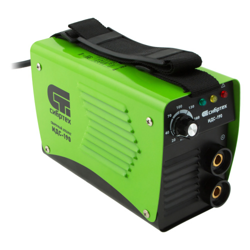 Аппарат инверторный дуговой сварки ИДС-190, 190 А, ПВ 80%, диаметр электрода 1.6-4 мм Сибртех по ценам производителя в Екатеринбурге с доставкой по всей России