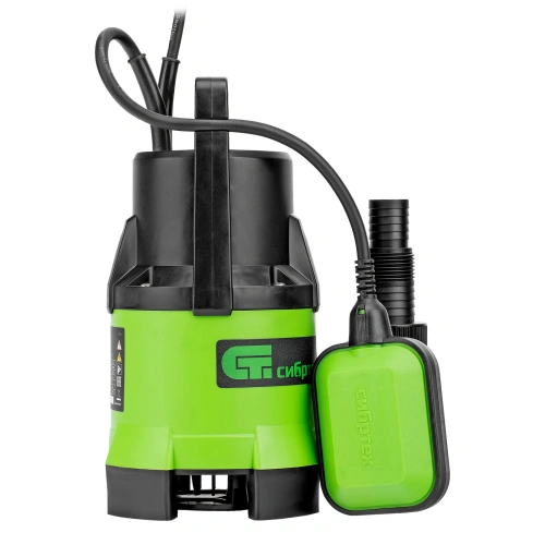 Дренажный насос для грязной воды СДН650-35, 650 Вт, напор 8 м, 11000 л/ч Сибртех по ценам производителя в Екатеринбурге с доставкой по всей России