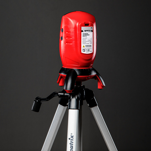 Лазерный уровень ML01T, дальность 10 м, точность ± 0,5 мм, / 1 м, длина волны 650 нм, проекция 1 вертикальная 1 горизонтальная плоскость, резьба под штатив 5/8", штатив в комплекте Matrix по ценам производителя в Екатеринбурге с доставкой по всей России