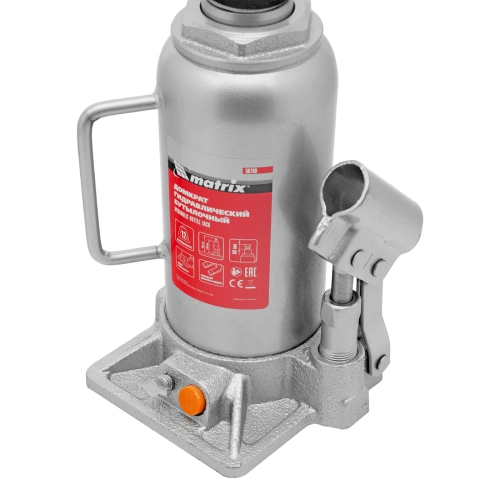 Домкрат гидравлический бутылочный, 12 т, h подъема 230-465 мм Matrix по ценам производителя в Екатеринбурге с доставкой по всей России