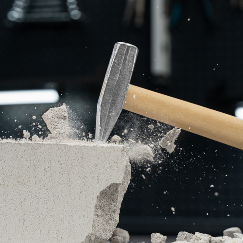 Молоток слесарный, 400 г, квадратный боек, деревянная рукоятка по ценам производителя в Екатеринбурге с доставкой по всей России