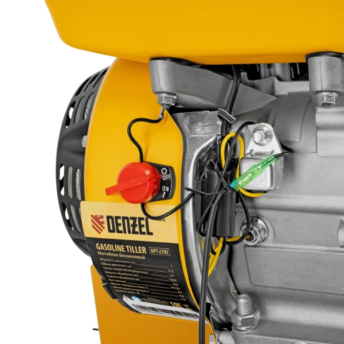 Мотоблок DPT-270S, 7 л.с., ремен.сцеп, фрез 3х4, ШОМ, передачи 2В/1Н Denzel по ценам производителя в Екатеринбурге с доставкой по всей России