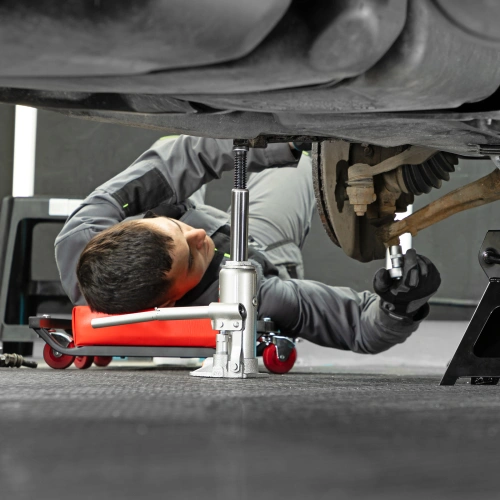 Домкрат гидравлический бутылочный, 4 т, h подъема 194-372 мм Matrix по ценам производителя в Екатеринбурге с доставкой по всей России