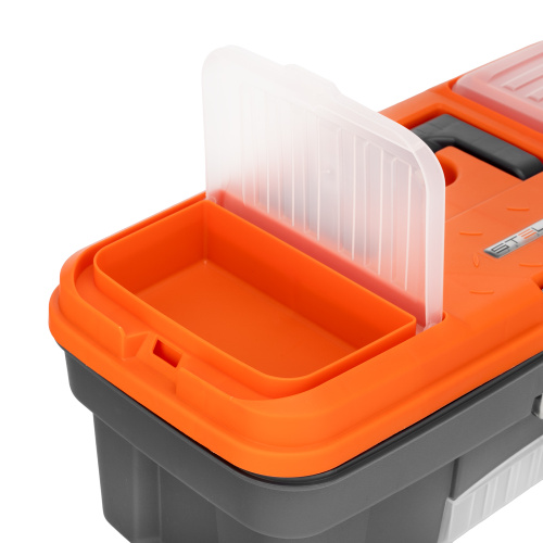 Ящик для инструмента с мет. замками 16", 410х210x175 мм Stels по ценам производителя в Екатеринбурге с доставкой по всей России