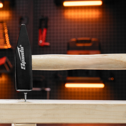 Молоток слесарный, 800 г, квадратный боек, деревянная рукоятка Sparta по ценам производителя в Екатеринбурге с доставкой по всей России