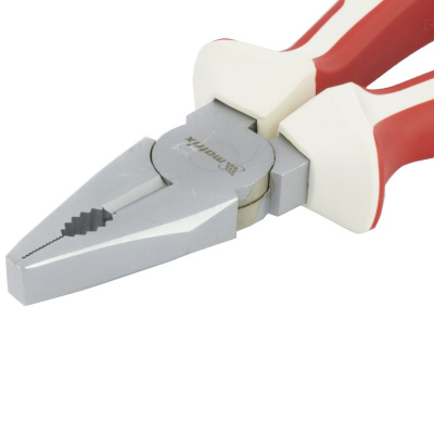 Плоскогубцы WHite Nickel, 200 мм, никелированные, трехкомпонентные рукоятки Matrix по ценам производителя в Екатеринбурге с доставкой по всей России