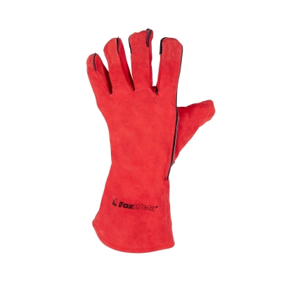 Краги спилковые "Рэд" FoxWeld по ценам производителя в Екатеринбурге с доставкой по всей России