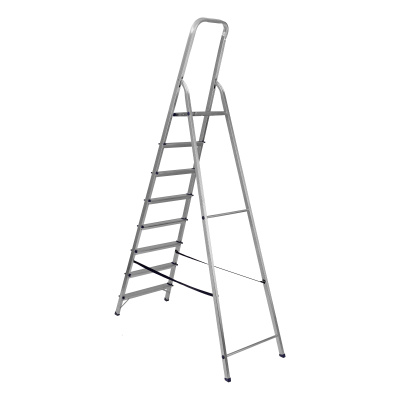 Стремянка, 8 ступеней, алюминиевая, Сибртех по ценам производителя в Екатеринбурге с доставкой по всей России