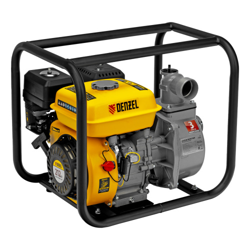 Мотопомпа бензиновая для чистой воды PX-50, 7 л.с, 2", 600 л/мин, глубина 8 м, напор 30 м Denzel по ценам производителя в Екатеринбурге с доставкой по всей России