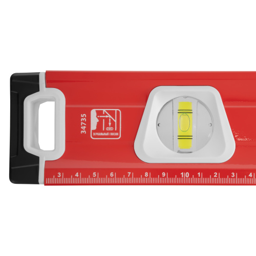 Уровень алюминиевый, магнит, фрезерованный, 3 глазка (1 зеркальный) двухкомпонентные рукоятки, 1500 мм Matrix по ценам производителя в Екатеринбурге с доставкой по всей России