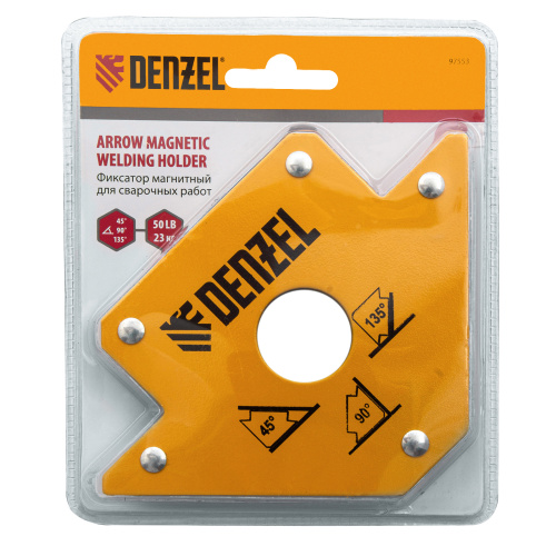 Фиксатор магнитный для сварочных работ, усилие 50 Lb Denzel по ценам производителя в Екатеринбурге с доставкой по всей России