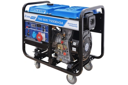 Дизель генератор TSS SDG 7500EH3A по ценам производителя в Екатеринбурге с доставкой по всей России
