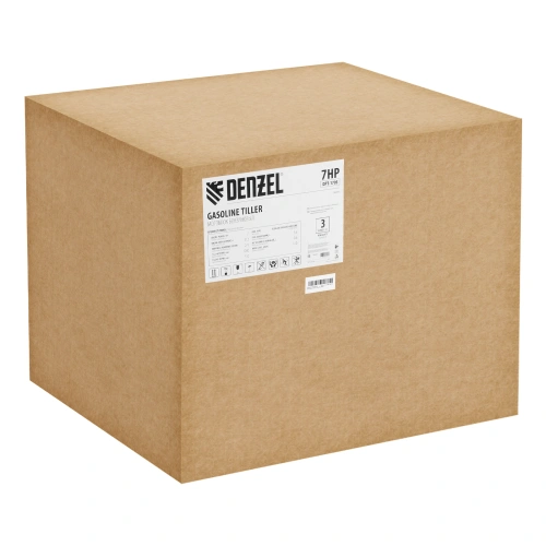 Мотоблок DPT-170S, 7 л.с., ремен.сцеп, фрез 3х4, ШОМ, передачи 2В/1Н Denzel по ценам производителя в Екатеринбурге с доставкой по всей России