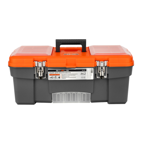 Ящик для инструмента с мет. замками 22", 560х285x235 мм Stels по ценам производителя в Екатеринбурге с доставкой по всей России