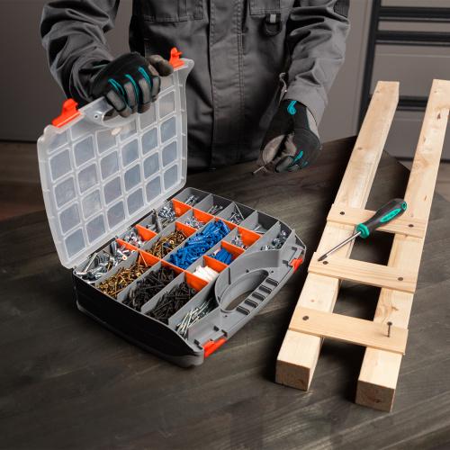 Органайзер двухсторонний 325 x 280 x 85 мм, пластик Stels по ценам производителя в Екатеринбурге с доставкой по всей России