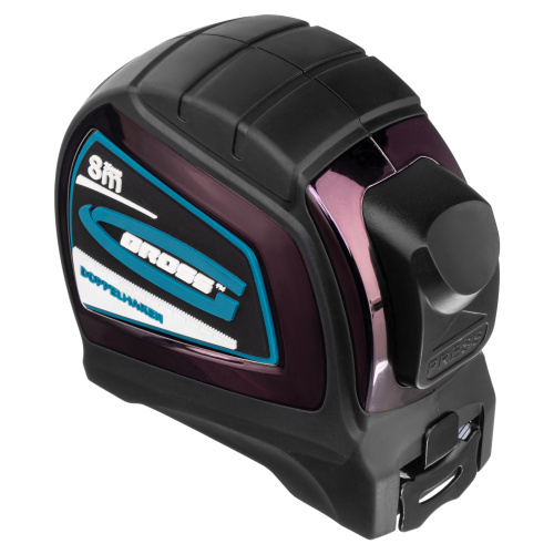 Рулетка "Doppelhaken",8 м x 25 мм,двухсторонний зацеп,Нейлон,двусторонняя шкала,автоматическая фиксация Gross по ценам производителя в Екатеринбурге с доставкой по всей России