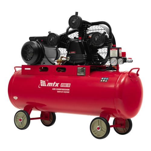 Компрессор воздушный ременный привод КР3000/100  3,0 кВт, 100 литров, 510 л/мин МТХ по ценам производителя в Екатеринбурге с доставкой по всей России