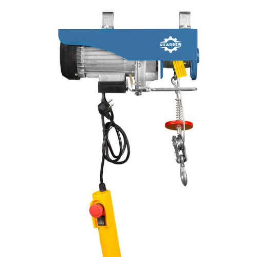 Таль электрическая мини стационарная GEARSEN PA 220В, 600/1200кг, 20/10м по ценам производителя в Екатеринбурге с доставкой по всей России