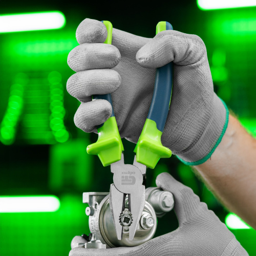 Плоскогубцы комбинированные, 200 мм, двухкомпонентные рукоятки Сибртех по ценам производителя в Екатеринбурге с доставкой по всей России