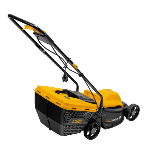 Газонокосилка электрическая GM-1100, 1100 Вт, шир. 32 см, 3 уров., травосб. 30 л Denzel по ценам производителя в Екатеринбурге с доставкой по всей России