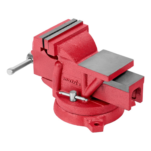 Тиски слесарные, 100 мм, поворотные, с наковальней Matrix по ценам производителя в Екатеринбурге с доставкой по всей России
